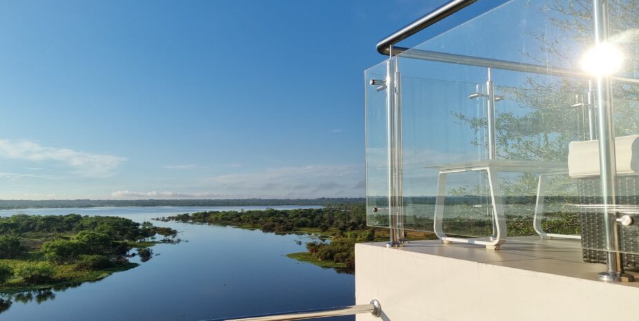 Penthouse balcony best view in Iquitos